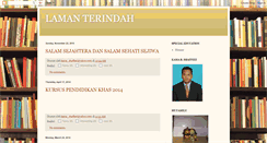 Desktop Screenshot of lamanterindah.blogspot.com