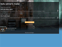 Tablet Screenshot of bukupewarismadai.blogspot.com