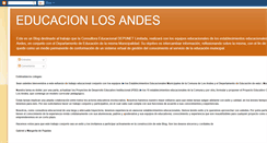 Desktop Screenshot of educacionlosandes.blogspot.com