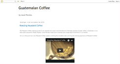 Desktop Screenshot of guatemalancoffee.blogspot.com