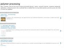 Tablet Screenshot of polymerprocessing.blogspot.com