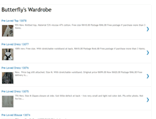 Tablet Screenshot of butterflywardrobe.blogspot.com
