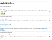 Tablet Screenshot of globaluptodate.blogspot.com