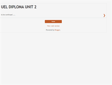 Tablet Screenshot of diploma-unit2.blogspot.com