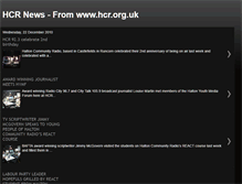 Tablet Screenshot of hcrnews.blogspot.com