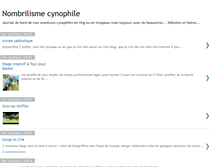 Tablet Screenshot of chasseurdombre.blogspot.com