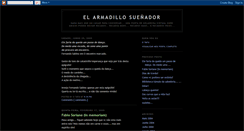 Desktop Screenshot of elarmadillo.blogspot.com