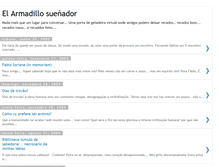 Tablet Screenshot of elarmadillo.blogspot.com