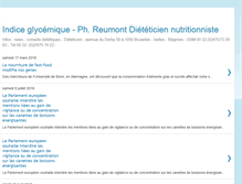 Tablet Screenshot of indiceglycemique.blogspot.com