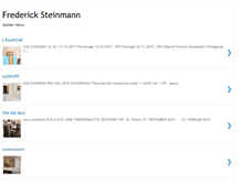 Tablet Screenshot of fredericksteinmann.blogspot.com