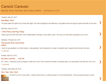 Tablet Screenshot of carsickcaravan.blogspot.com