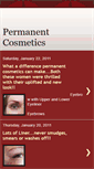 Mobile Screenshot of glamourpermanentcosmetics.blogspot.com