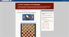 Desktop Screenshot of munditramposo.blogspot.com