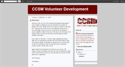 Desktop Screenshot of ccsmvolunteers.blogspot.com