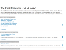 Tablet Screenshot of iraqresistance.blogspot.com