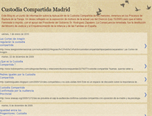 Tablet Screenshot of custodiacompartidamadrid.blogspot.com