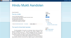 Desktop Screenshot of hindumuktiaandolan.blogspot.com