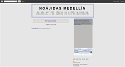 Desktop Screenshot of noajidasmedellin.blogspot.com