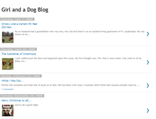 Tablet Screenshot of girlandadogblog.blogspot.com