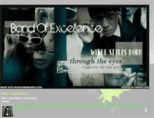 Tablet Screenshot of bondofexcellence.blogspot.com