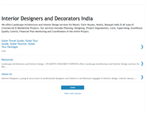 Tablet Screenshot of interiordesignerindia.blogspot.com