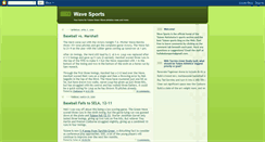 Desktop Screenshot of greenwavesports.blogspot.com