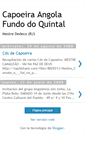 Mobile Screenshot of capoeirafdq.blogspot.com