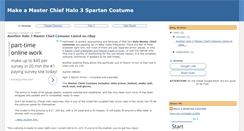 Desktop Screenshot of halo-3-spartan-costume.blogspot.com