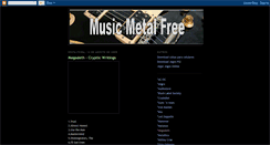 Desktop Screenshot of metal-music-free-megadeth.blogspot.com