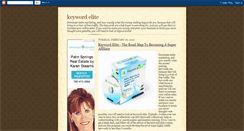 Desktop Screenshot of keyword-elite-traffic.blogspot.com