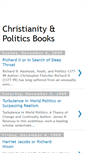 Mobile Screenshot of christianity-politics.blogspot.com