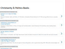 Tablet Screenshot of christianity-politics.blogspot.com
