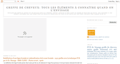 Desktop Screenshot of greffedecheveux.blogspot.com