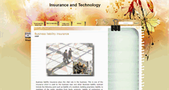 Desktop Screenshot of insure-tech.blogspot.com