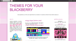 Desktop Screenshot of girlythemes.blogspot.com