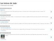 Tablet Screenshot of lettredejade.blogspot.com