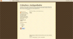 Desktop Screenshot of colecaoeantiguidade.blogspot.com