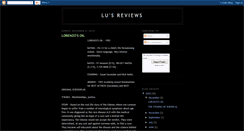 Desktop Screenshot of lusreviews.blogspot.com