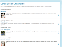 Tablet Screenshot of 55laraslife.blogspot.com