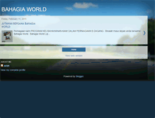 Tablet Screenshot of jutawanbahagiaworld-azlan.blogspot.com