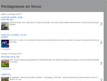Tablet Screenshot of pentagramasenverso.blogspot.com