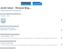 Tablet Screenshot of amish-gilani.blogspot.com