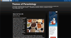 Desktop Screenshot of bio390parasitology.blogspot.com