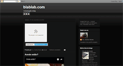 Desktop Screenshot of oblablab.blogspot.com