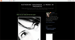 Desktop Screenshot of katherinegruender.blogspot.com