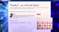 Desktop Screenshot of kathyliving.blogspot.com
