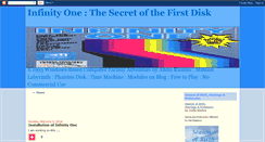 Desktop Screenshot of infinityonethegame.blogspot.com