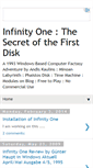 Mobile Screenshot of infinityonethegame.blogspot.com