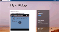 Desktop Screenshot of lily-abiology.blogspot.com