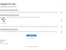 Tablet Screenshot of english4u-isidro.blogspot.com